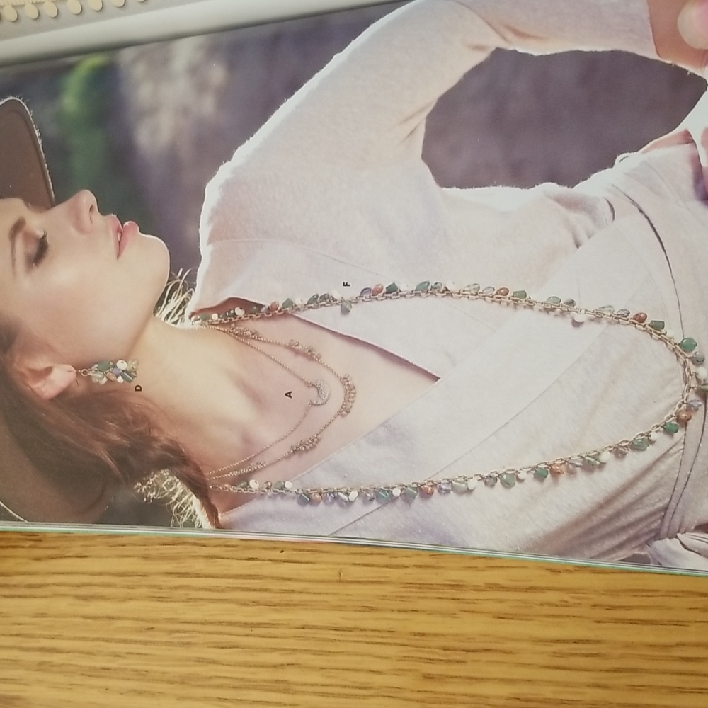 Skye necklace, Ramona earrings, Charlotte bracelet